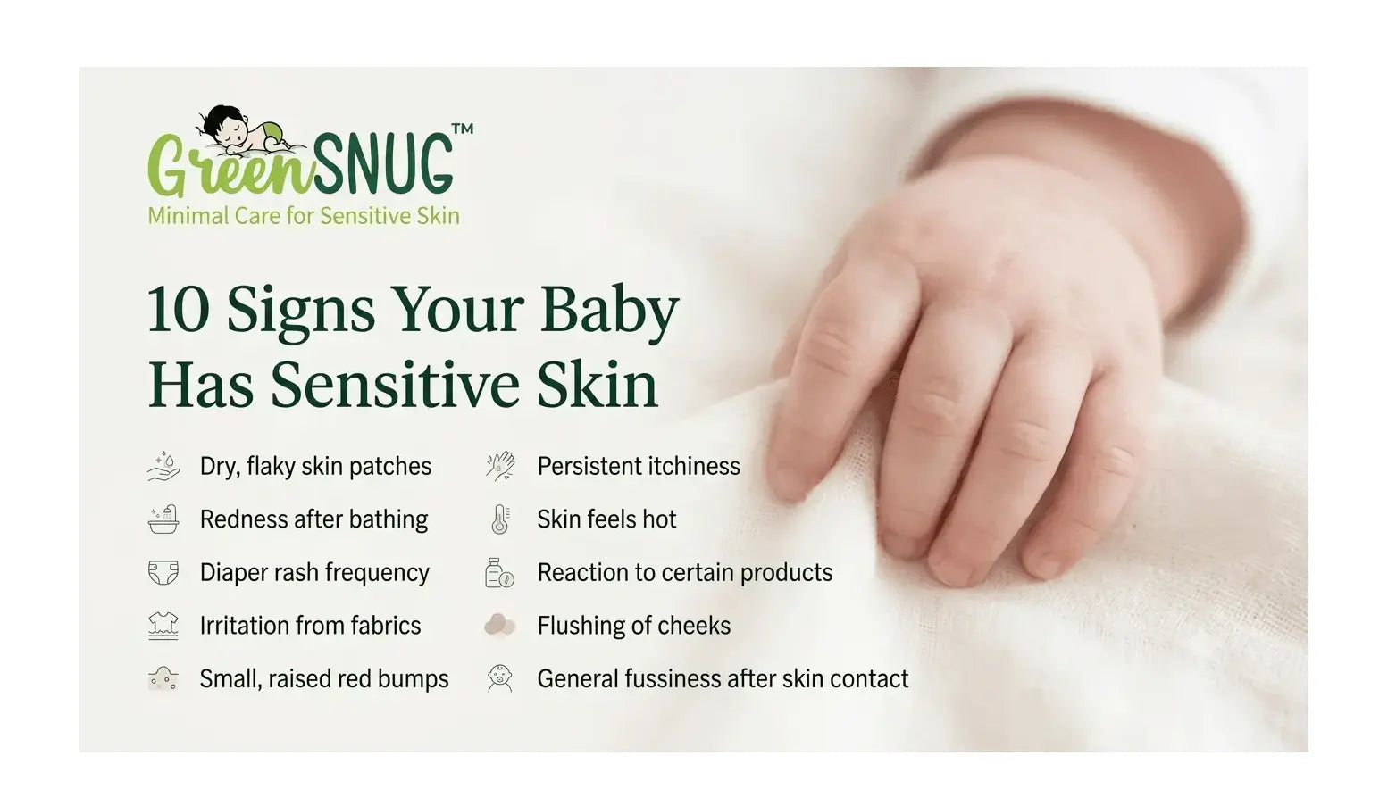 10 Signs Your Baby Has Sensitive Skin And What To Do Next