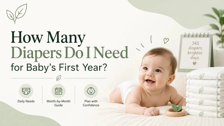 How Many Diapers Do I Need for Baby’s First Year?